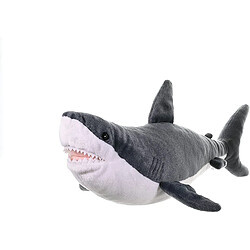 Wild Republic peluche Requin Cuddlekins de 30 cm blanc noir