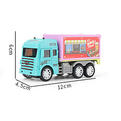 Acheter Universal Jouets pour garçons, dessins animés, distributeurs automatiques à inertie, modèles, chariots cadeaux pour enfants, chariots à manger, hamburgers, camions à pizza, camions à glaces.(Orange)