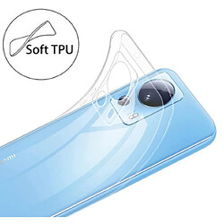 Avis Htdmobiles Coque pour Xiaomi 13 Lite 5G - housse etui silicone gel fine + film ecran - TRANSPARENT TPU