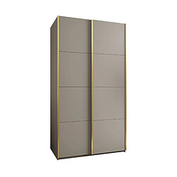 Abiks Meble Armoire à portes battantes Lux 1 245,5/140/64 2 portes