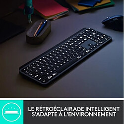 Acheter LOGITECH - Clavier sans fil MX Keys - Connectivité - USB Interface - Français - Bluetooth/RF - AZERTY - Noir