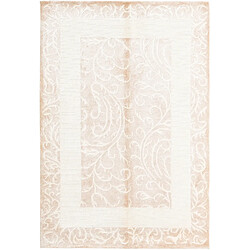 Vidal Tapis de laine 188x130 brun Darya