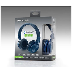 Acheter Casque bluetooth sans fil supra-aural bleu - M 276 BTB - MUSE