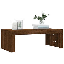 Avis Maison Chic Table basse,Table Console Table d'appoint, Table pour salon chêne marron 102x50x36 cm bois d'ingénierie -MN52904