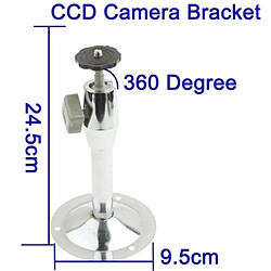 Wewoo Support Holder argent de montage de caméra CCTV CCD