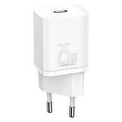 Chargeur rapide Baseus Super Si 1C 25W blanc