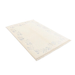 Vidal Tapis de laine 185x122 beige Darya