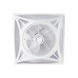 Ventilateur encastrable PANEL blanc, 3 pales, --K, 59,8x59,8cm