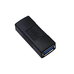 Acheter 3x USB 3.0 SuperSpeed Femelle À Femelle Convertisseur Connecteur Connecteur Connecteur