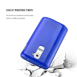 Acheter Cadorabo Coque LG G2 MINI Etui en Bleu