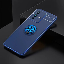 Coque en TPU anti-salissure anti-empreinte digitale avec béquille, bleu pour votre Vivo S12 Pro