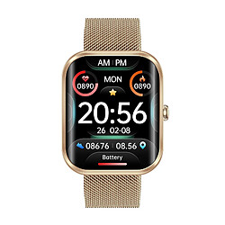 Yonis Montre Connectée Bluetooth 1.96' Multisport Etanche