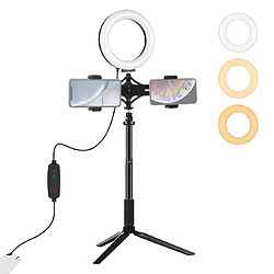 Yonis Kit Vlogging Pro Avec Ring Light LED