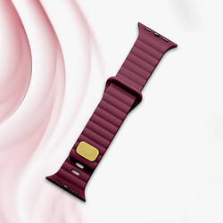 Acheter Avizar Bracelet Apple Watch 42 - 49mm Bordeaux