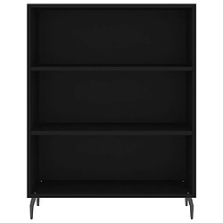 Acheter vidaXL Buffet noir 69,5x32,5x180 cm bois d'ingénierie