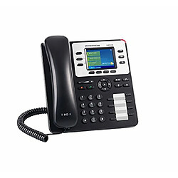 telefono voip grandstream gxp2130 3xsip nero [tegrsv300000000]