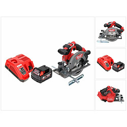 Milwaukee M18 CCS55-501 Scie circulaire sans fil 18 V 165 mm + 1x Batterie 5,0 Ah + Chargeur