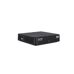 Acheter Optex Décodeur TNT 4k BOX - DVB-T2 HEVC Réception de qualité, enregistrement programme, chaînes gratuites HAUTE QUALITE