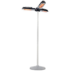 Acheter Sunred Chauffage pour parasol 2000 W Halogène Noir et argenté PH10