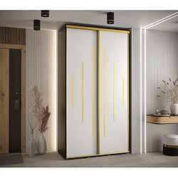 Abiks Meble Armoire Davos 12 À Portes Coulissantes 235,2/130/45 2 Portes