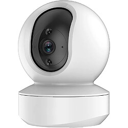 Chrono Camera surveillance wifi pour animaux de compagnie Sécurité Intérieur Pan Tilt 1080P Baby Monitor avec Suivi automatique Audio bidirectionnel (blanc)