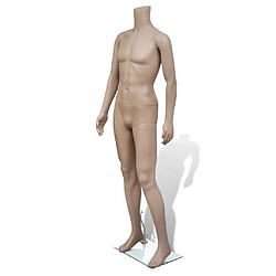 vidaXL Mannequin de vitrine Homme sans tête