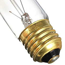 Avis T30-185mm-E27 220v 40w Ampoule Edison Filament Tungstène Lampe Lumière Rétro