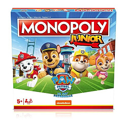 Monopoly Junior La Pat'Patrouille - Jeu de société - WINNING MOVES - Monopoly junior avec les personnages de la Pat'Patrouille