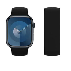 Avis Kit 2x Bracelet En Silicone Lisse Phonecare Pour Apple Watch Series 4 - 40mm - Noir / Gris