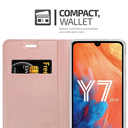 Cadorabo Coque Huawei Y7 2019 / Y7 PRIME 2019 Etui en Rose pas cher