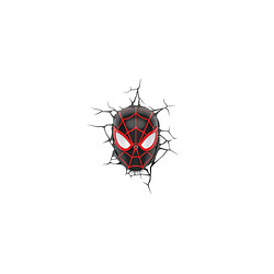 3D Light FX Marvel - Lampe 3D LED Spider-Man Miles Morales Face 3D