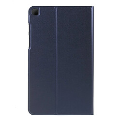 Etui en PU avec support bleu foncé pour votre Samsung Galaxy Tab A 8.0 Wi-Fi (2019) SM-T290