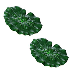 2x aquatique aquatiques eau herbe réservoir de poissons aqua paysage lotus décor 29 cm pas cher