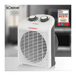 Chauffage soufflant 2000W Bomann HL 6040 CB Blanc pas cher