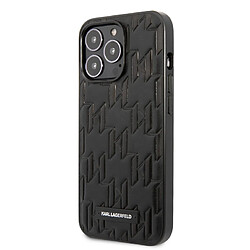 Coque arrière Karl Lagerfeld iPhone 13 Pro -noir