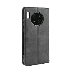 Acheter Wewoo Housse Coque Boucle magnétique rétro Crazy Horse Texture en cuir à rabat horizontal pour Huawei Mate 30avec support et fentes cartes et cadre photo noir