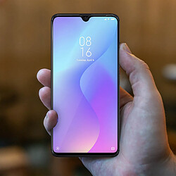 Acheter Avizar Film Écran Xiaomi Mi 9 Lite Verre Trempé 9H Anti traces Transparent Contour noir