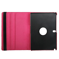 Acheter Wewoo Housse Étui Magenta pour Samsung Galaxy Tab Pro 10.1 / T520 360 degrés Rotatif Litchi Texture en cuir avec support de visualisation 2-angle