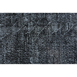 Vidal Tapis de laine 193x84 noir Ultra Vintage pas cher