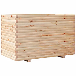 vidaXL Jardinière 110x60x72 cm bois de pin massif