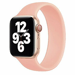 PHONECARE Bracelet Solo SiliconSense pour Apple Watch Edition Series 7 - 45mm (Poignet:177-190mm) - Rose