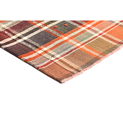 Vidal Tapis de laine 214x165 orange Jajim