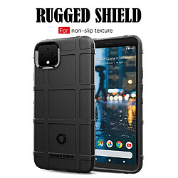 Avis Wewoo Coque Souple Housse en silicone de protection de couverture de antichoc pour Google Pixel 4 XL Noir