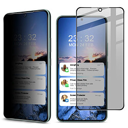 Protecteur écran en verre trempé IMAK anti-spy, colle intégrale, résistant à l'abraision pour votre Samsung Galaxy S22 + 5G - transparent