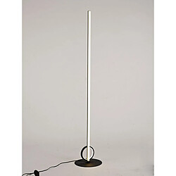 Inspired Lampadaire, LED 24W, 3000K, 900lm, Noir, Garantie 3 ans