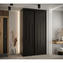 Abiks Meble Armoire DAVOS 8 À Portes Coulissantes 235,2/130/45 2 Portes