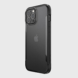 Raptic Coque pour iPhone 13 Pro Max Terrain Biodégradable 3M Noir transparent