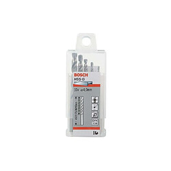 BOSCH Forets a métaux rectifiés - HSS-G - DIN 338 - Diametre 3,9 x 43 x 75 mm