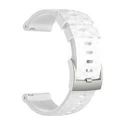 Avis Bracelet montre bracelet en silicone montre intelligente pour Suunto 9 Baro blanc