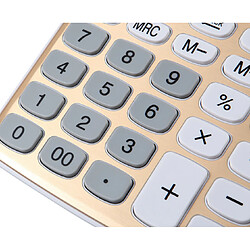 Calculateur financier Calculatrice de bureau Calculateur de bureau électronique Calculatrice de bureau à 12 chiffres